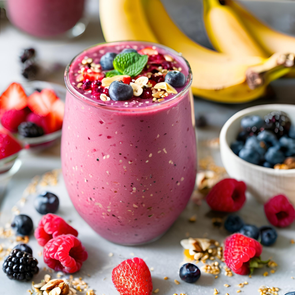 Beeren-Smoothie für das Immunsystem