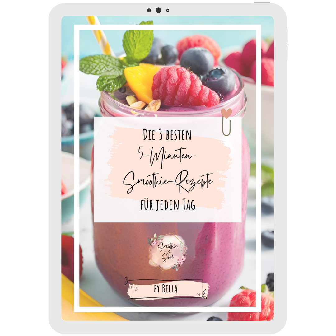 Die 3 besten 5-Minuten-Smoothie-Rezepte für jeden Tag Mockup