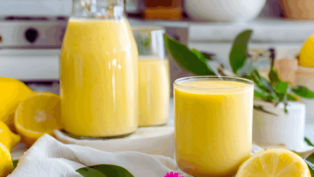 Ingwer-Zitronen-Smoothie für das Immunsystem – dein natürlicher Schutzschild Beitragsbild