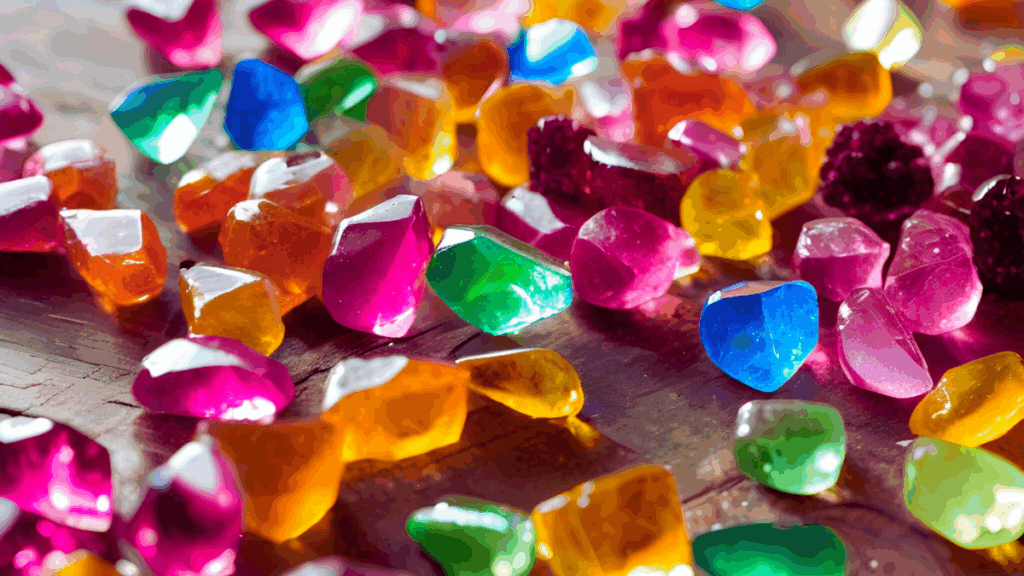 Superfood Crystall Candys mit natürlichen Farben – Der süße Trend zum Selbermachen!