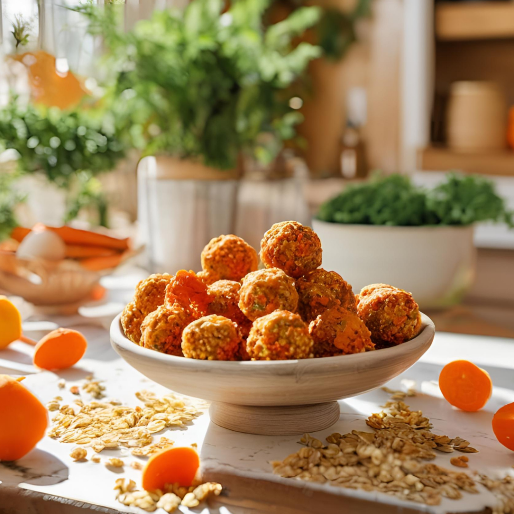 Möhren-Hafer-Energyballs
