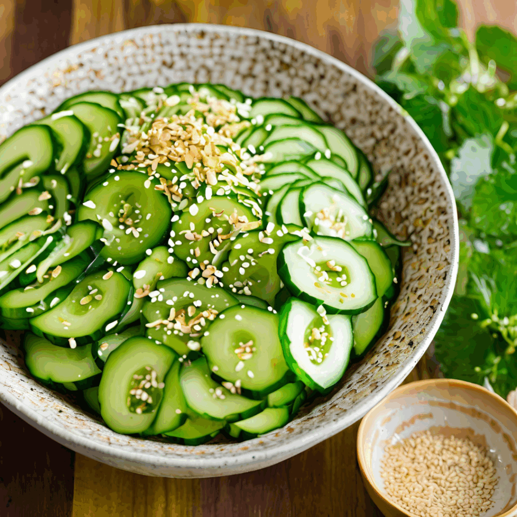 Japanischer Gurkensalat – erfrischend, leicht & einfach gemacht!