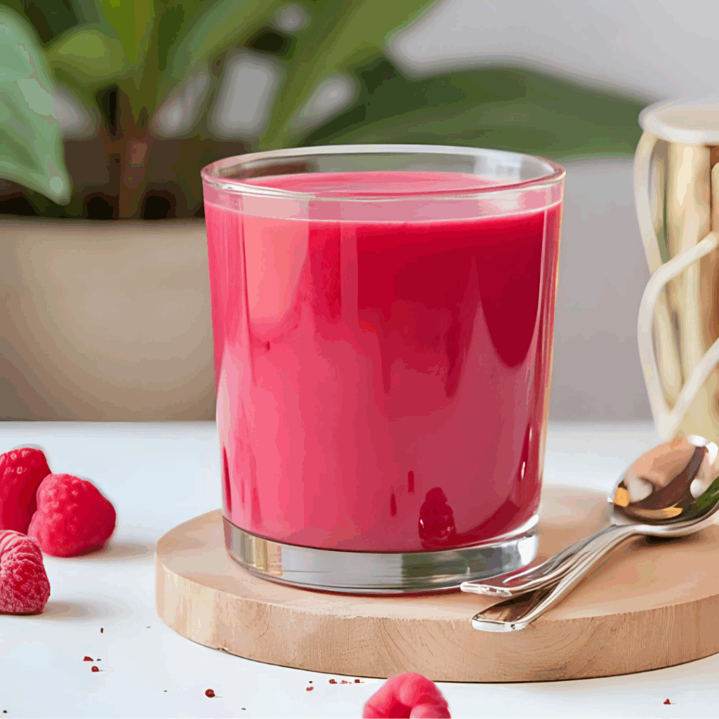 Himbeer-Tee-Smoothie – fruchtig, erfrischend & voller Antioxidantien