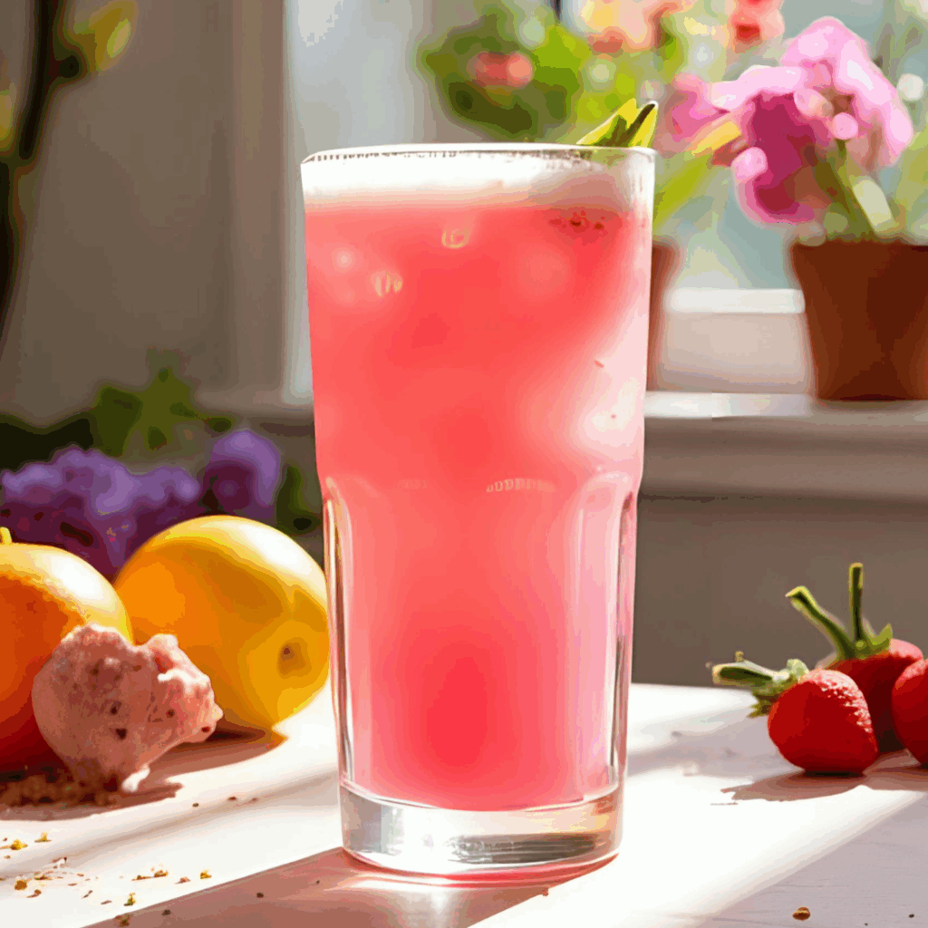 Selbstgemachter Pink Drink zum Verlieben - Fruchtig, erfrischend & viral lecker