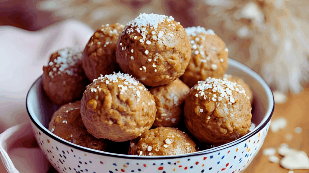 DIY Still-Energyballs für Mamas – der gesunde Snack für deine Power im Mama-Alltag Beitragsbild