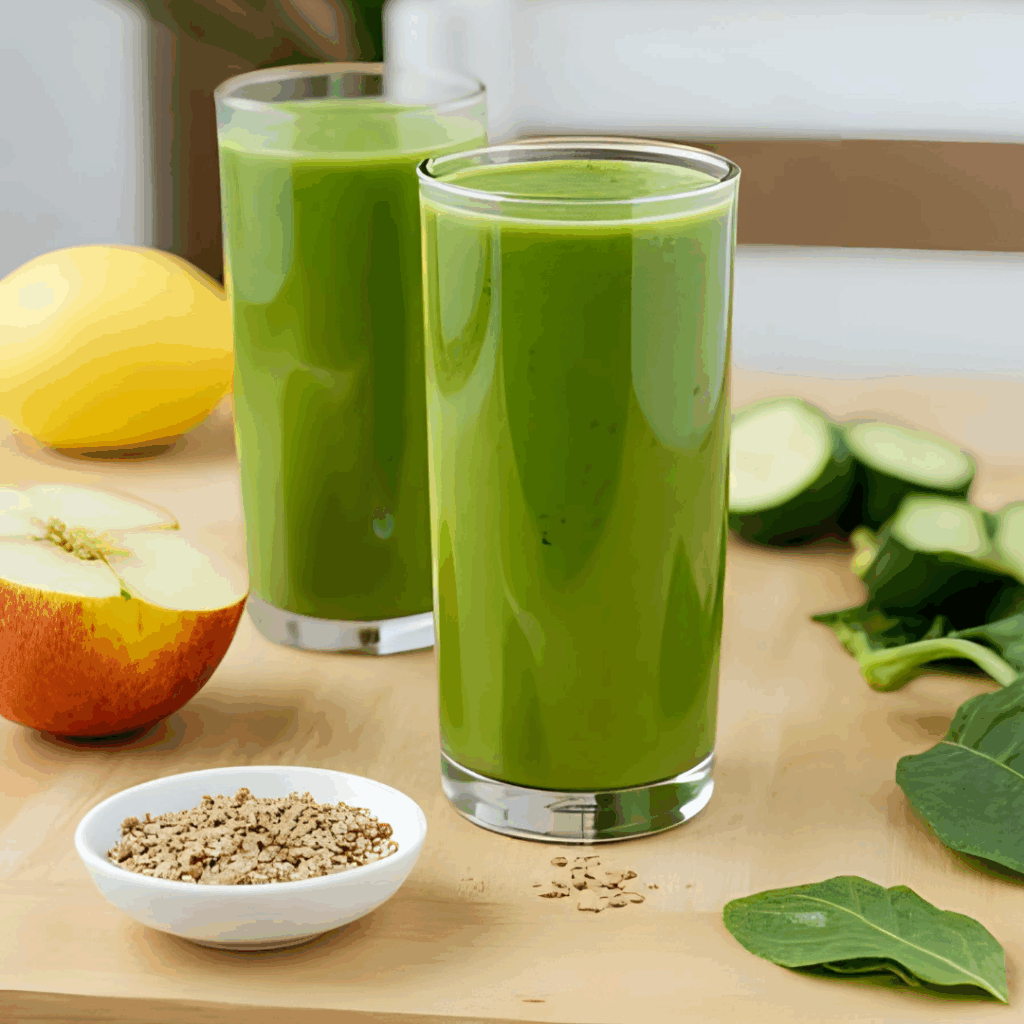 Green Detox Smoothie – Der grüne Power-Start für deinen Körper