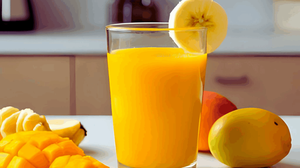 Mango-Bananen-Smoothie – der cremig-fruchtige Energieboost für deinen Tag Beitragsbild