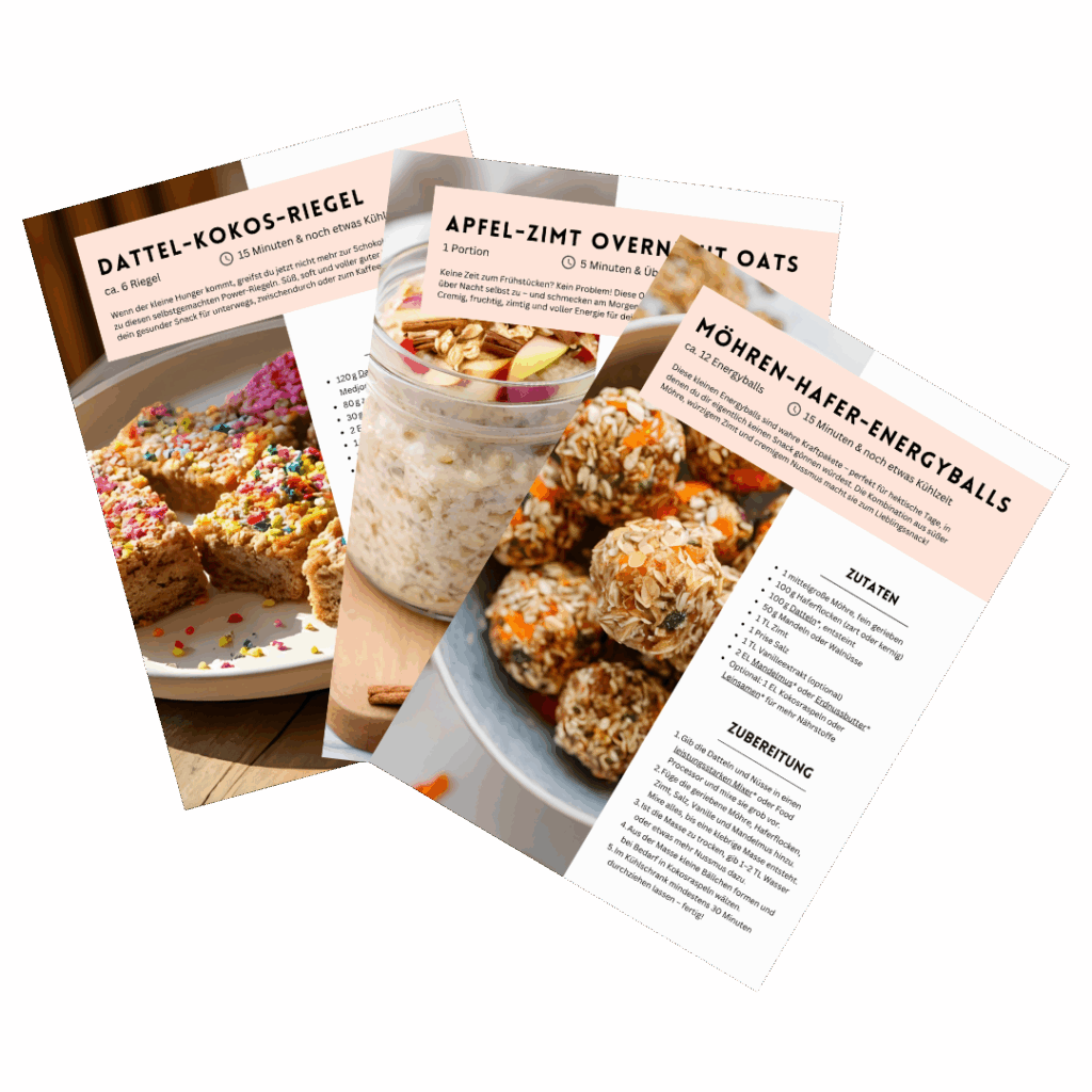 Auszug 5 Mealprep-Snacks