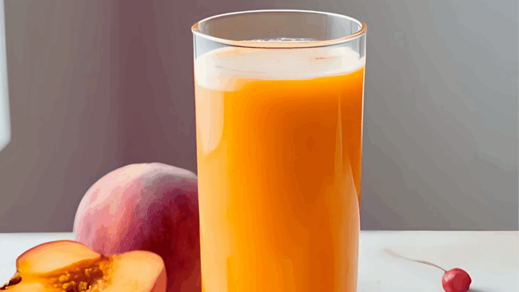 Pfirsich‑Maracuja‑Smoothie zum Verlieben - Spätsommer im Glas Beitragsbild