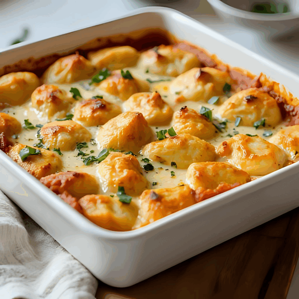 Gnocchi Kürbis Auflauf – herbstlich, cremig & unwiderstehlich lecker