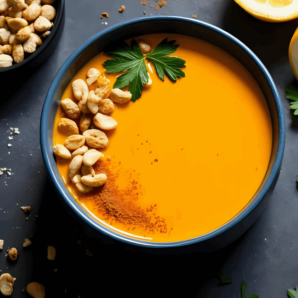 Kürbissuppe mit Ingwer und Kokosmilch – Herzhafter Herbstgenuss für die ganze Familie