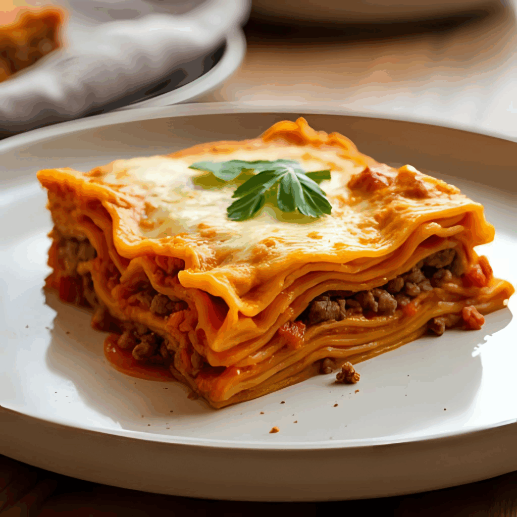 Kürbislasagne mit Hackfleisch – herzhaft, cremig & unwiderstehlich lecker