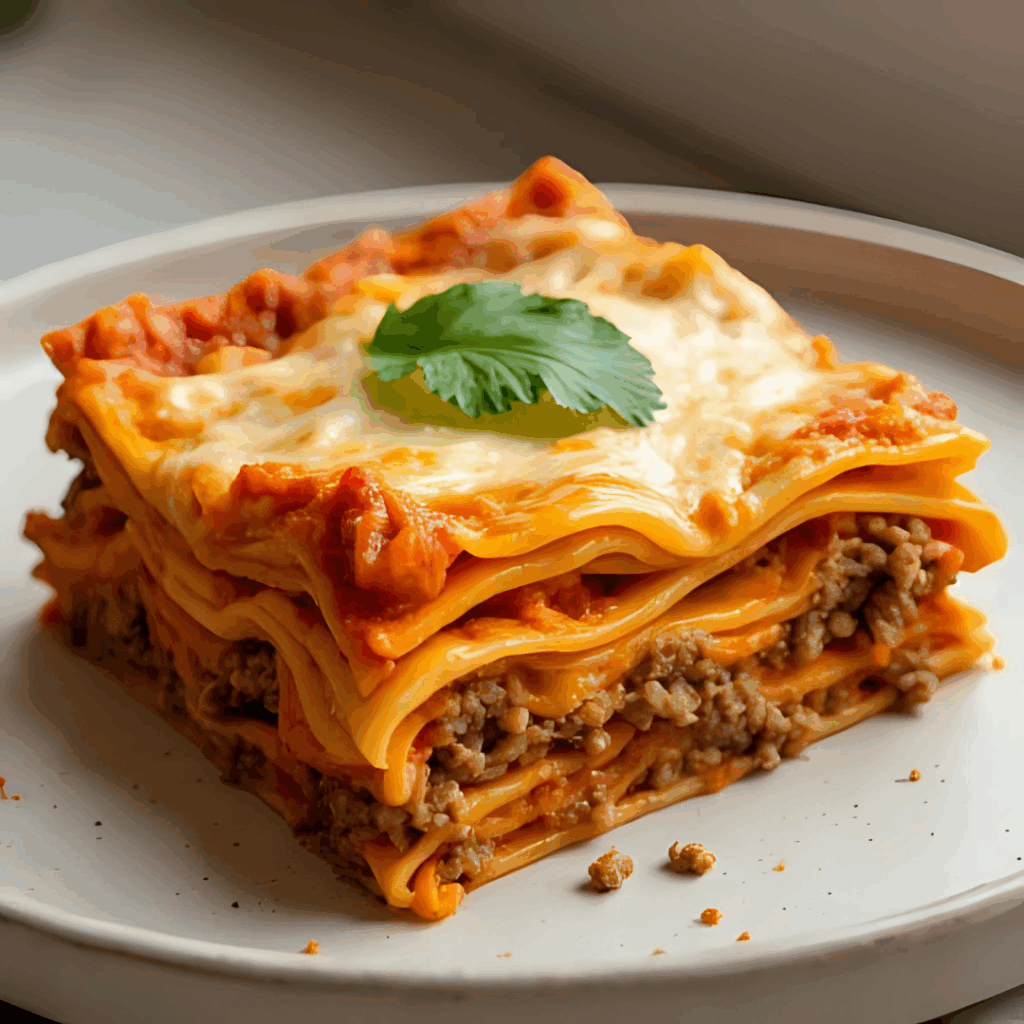 Kürbislasagne mit Hackfleisch – herzhaft, cremig & unwiderstehlich lecker
