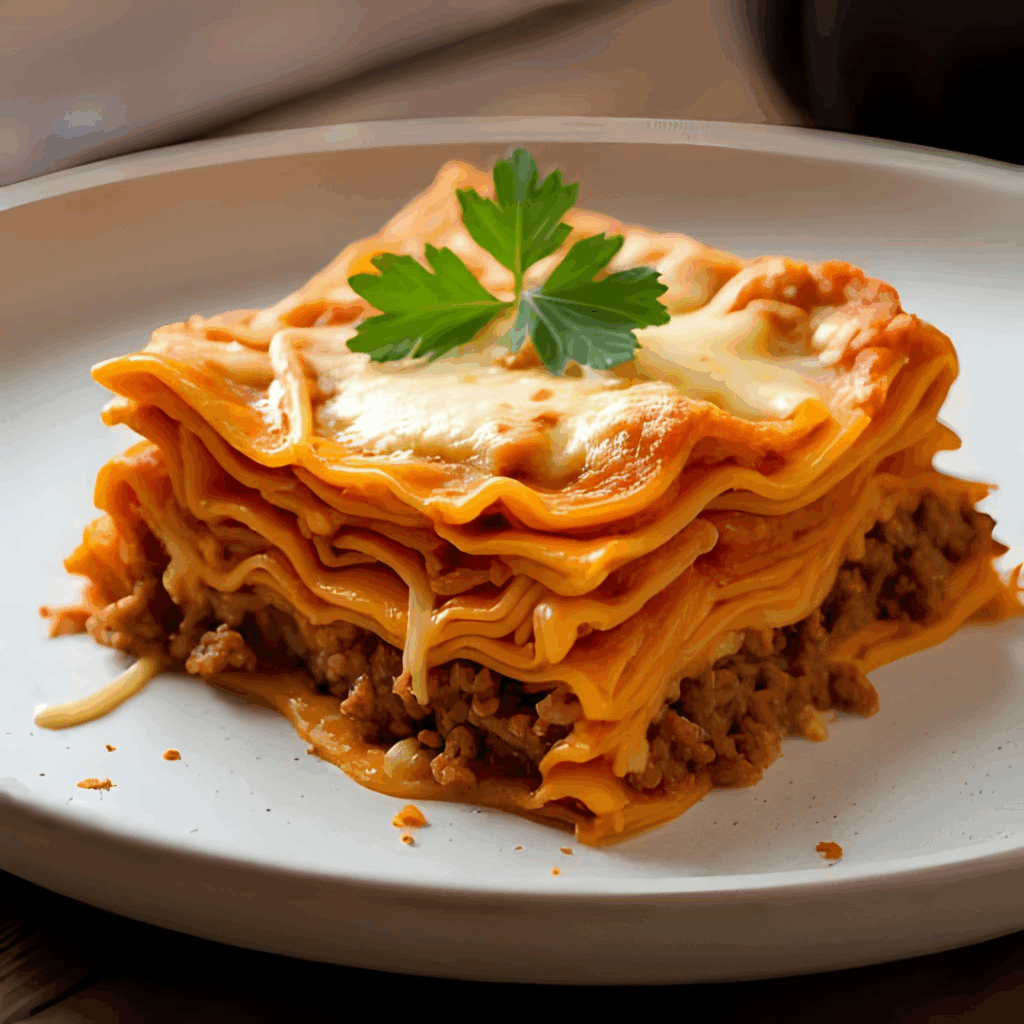 Kürbislasagne mit Hackfleisch – herzhaft, cremig & unwiderstehlich lecker
